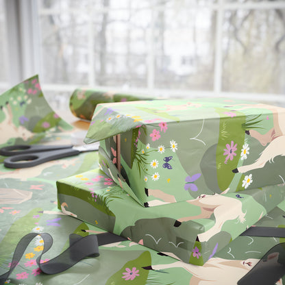 Pastel Green Goat Farmhouse Chic Touch