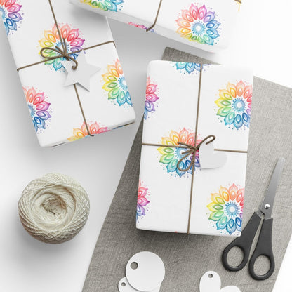 Vibrant Rainbow Gift Wrap