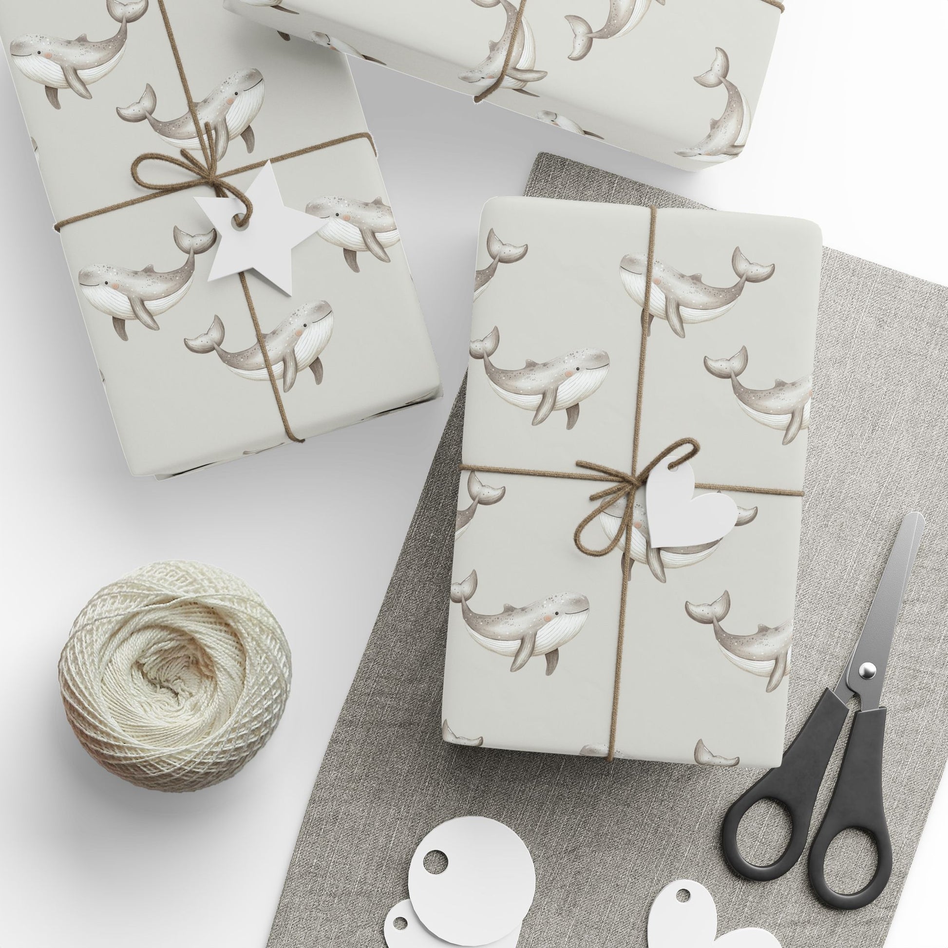 Cute Gray Whale Gift Design