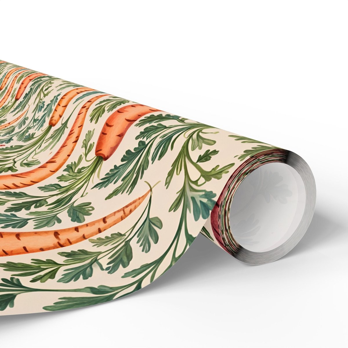 Playful Carrot Gift Wrap
