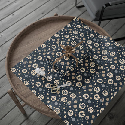 Stellar Stillness – Modern Holiday Wrapping Paper