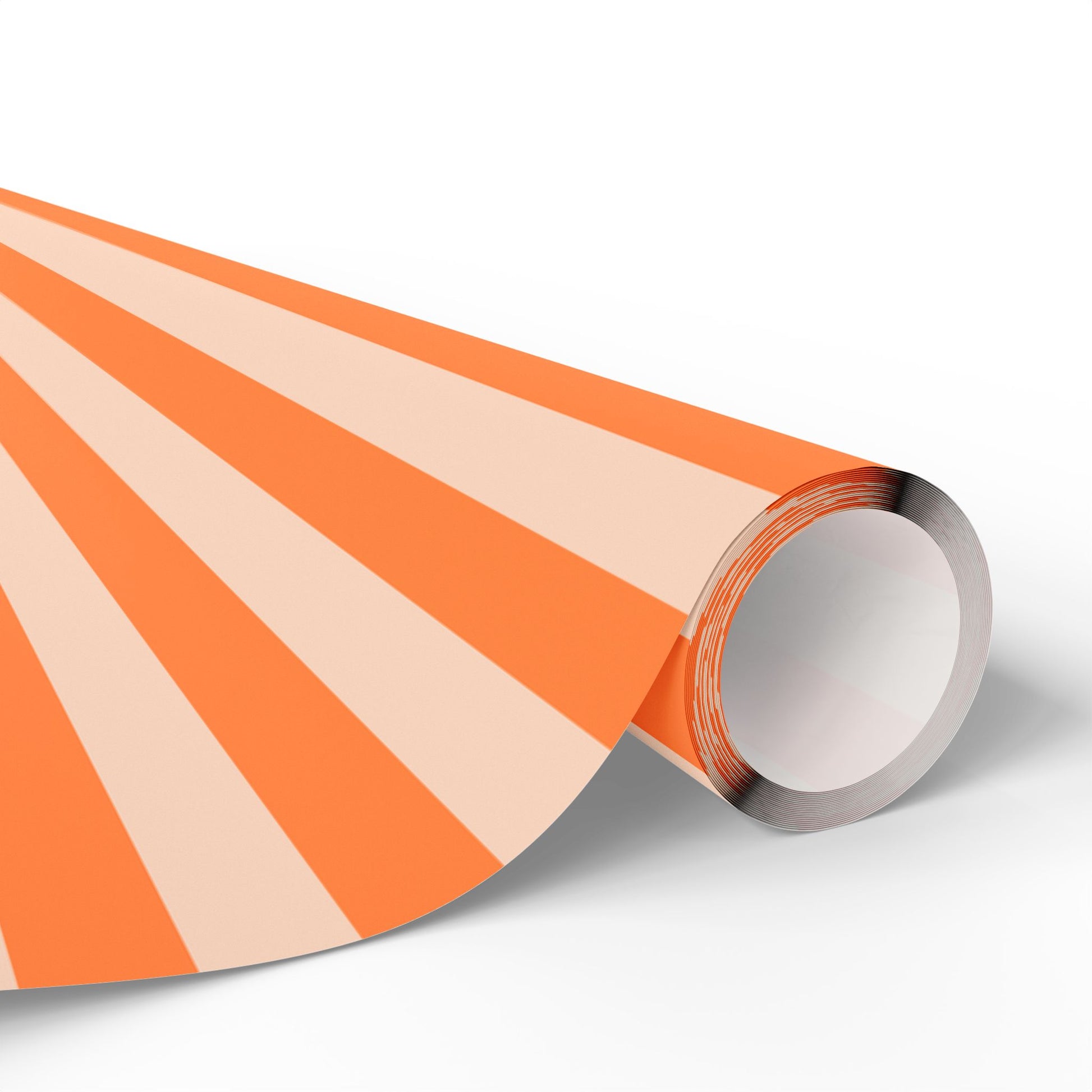 Chic Orange Stripes – Modern Wrap