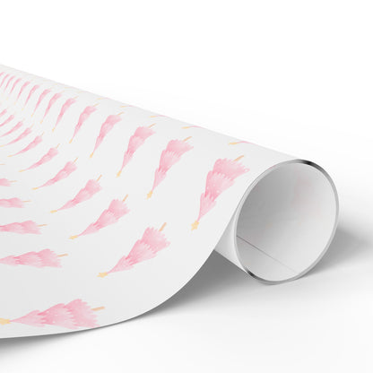 Think Pink Fir - real – Blush Christmas Tree Wrapping Paper