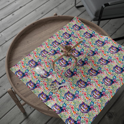 Colorful Cheshire Cat Wrapping Paper