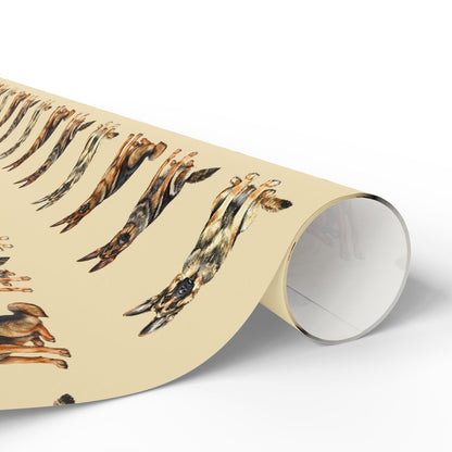 German Shepherd Dog Wrapping Paper