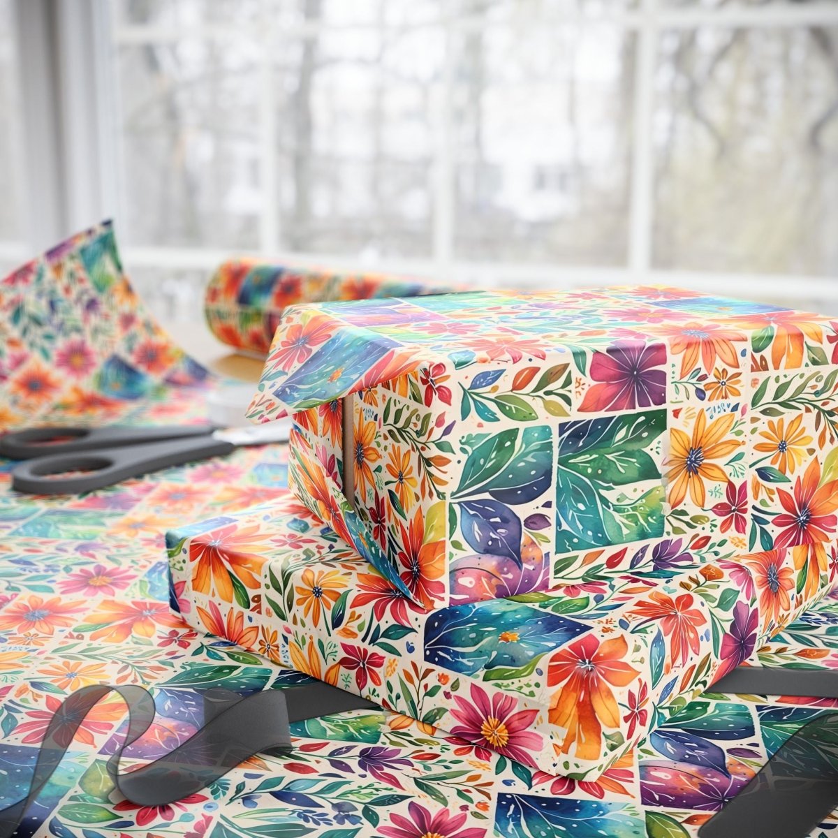 Floral Wrapping Papers