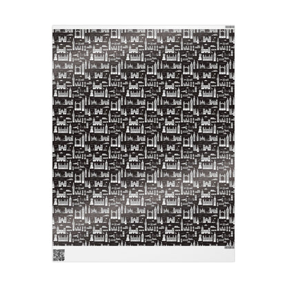 Wrapping Papers - Stylish Abstract Cityscape Design