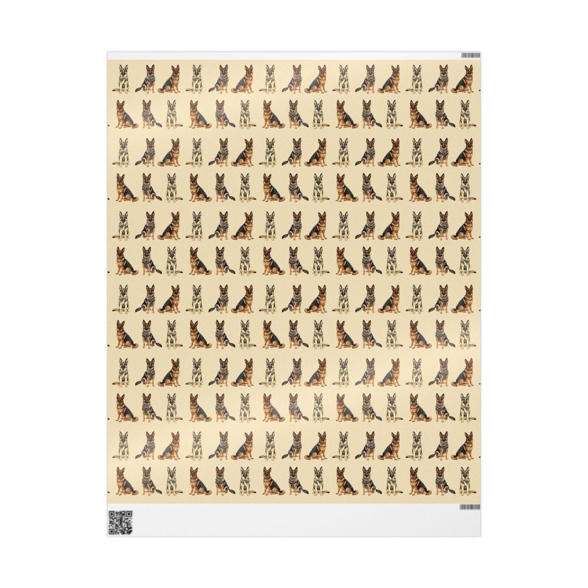 German Shepherd Dog Wrapping Paper