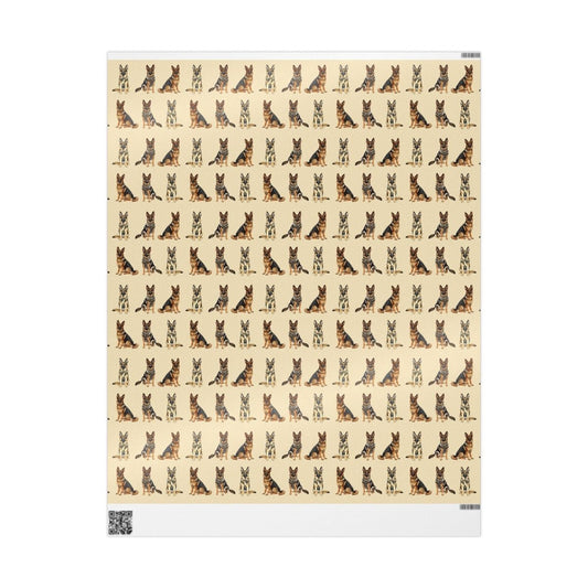German Shepherd Dog Wrapping Paper