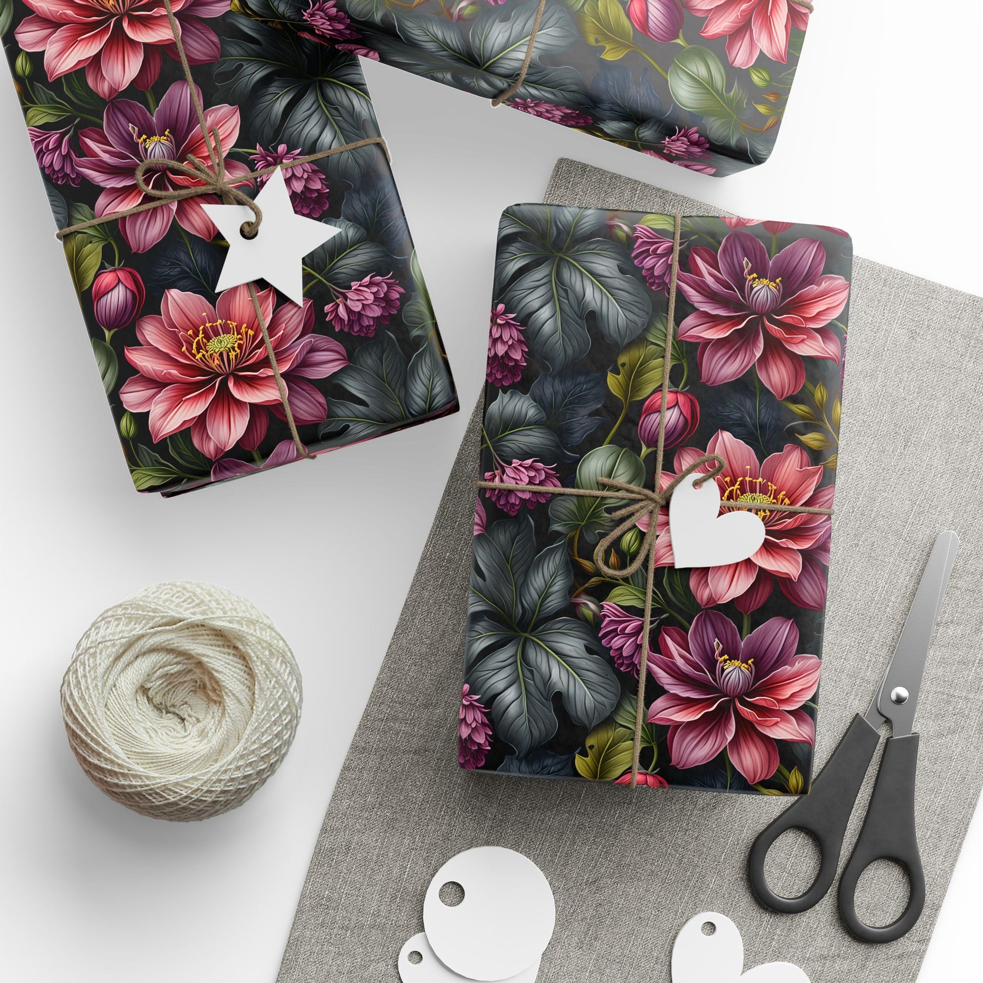 Chic Botanical Paper for Stylish Presentations