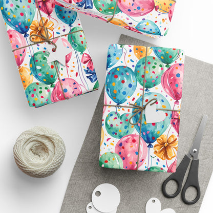Party Pop – Bright Balloons & Confetti Wrap