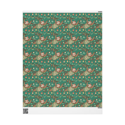 Slow Jingle, Big Mingle – Slothmas Wrapping Paper
