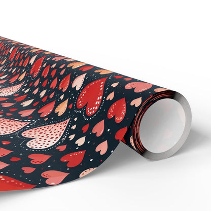 Heart Pattern Wrapping Paper