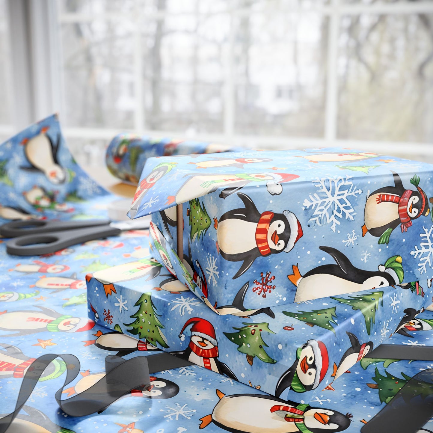 Frosty Flippers & Festive Friends