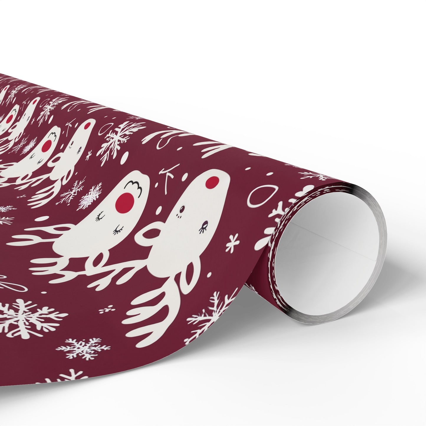 Sleigh All Day – Sassy Reindeer Wrapping Paper