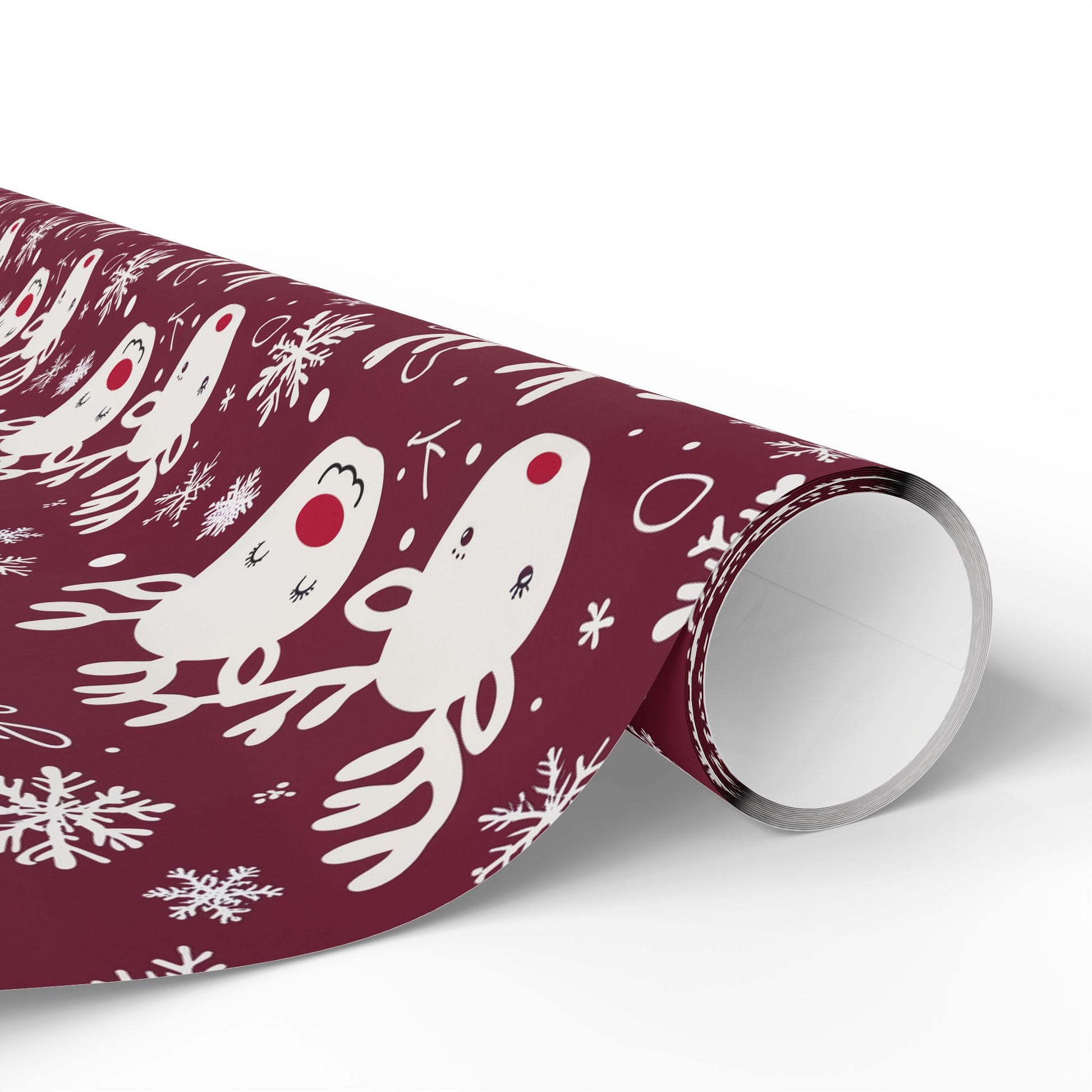 Sleigh All Day – Sassy Reindeer Wrapping Paper