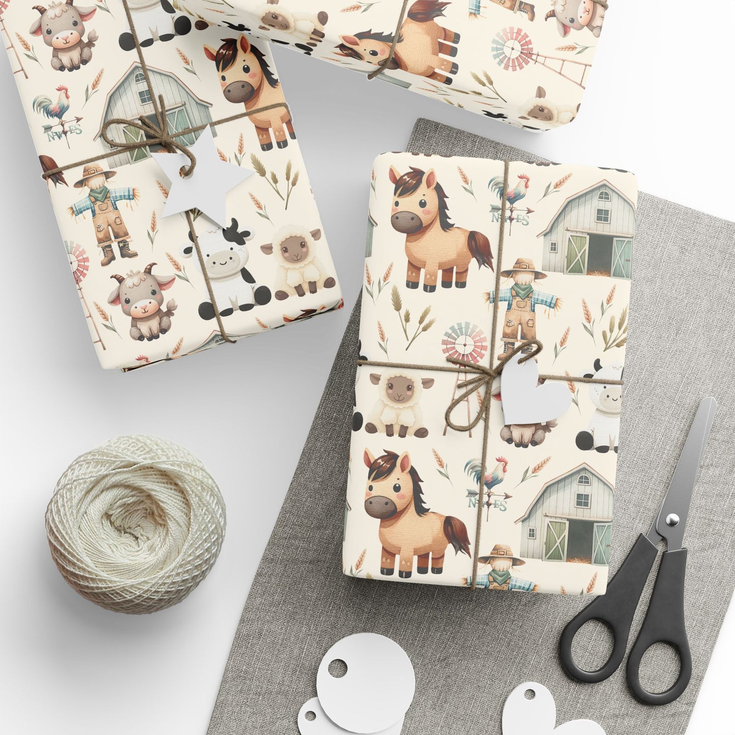 Farmhouse Charm – Rustic Animal Wrap