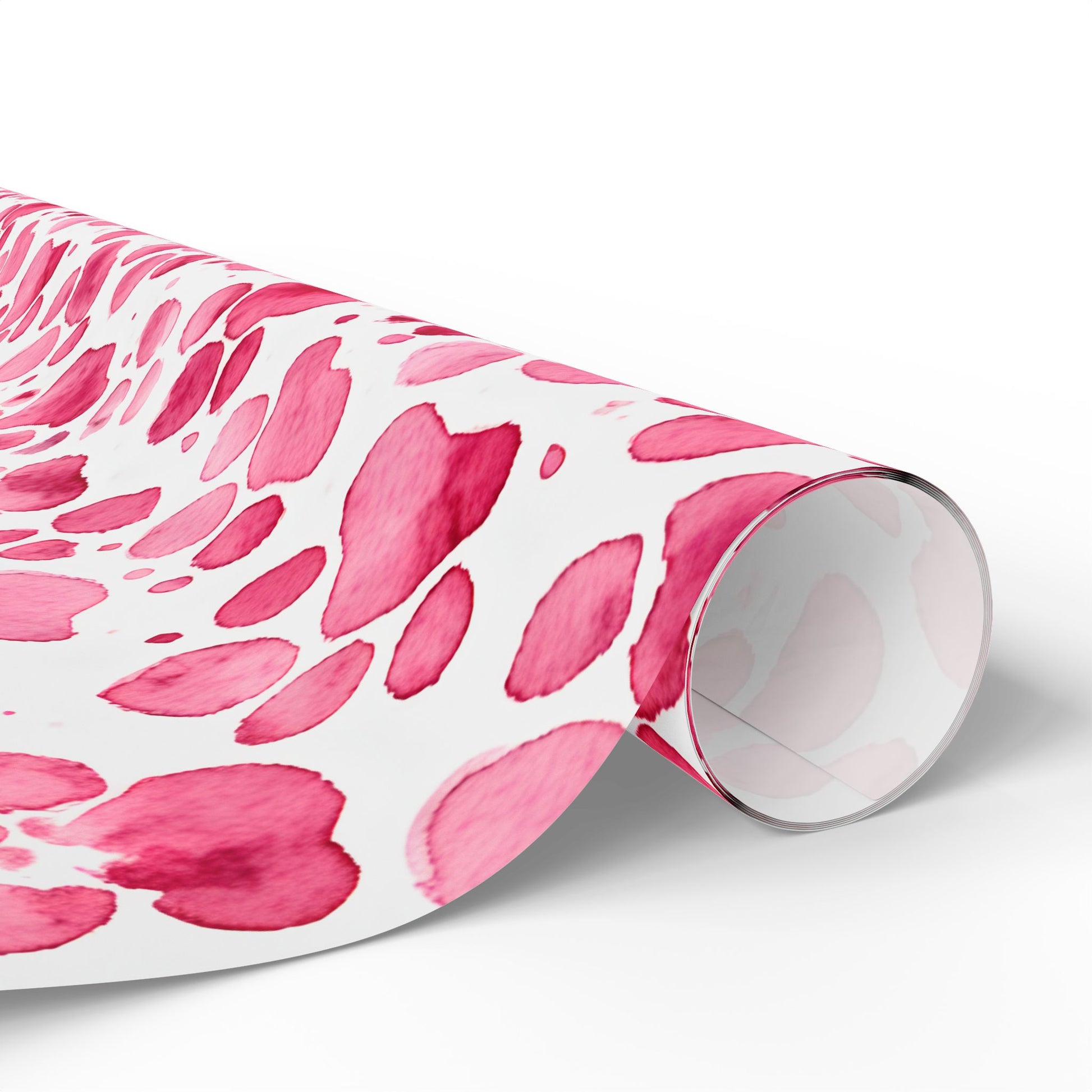 Pet Lover's Paradise Pink Paw Print Gift Wrap Collection