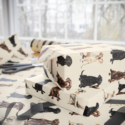 Labrador Retriever Dog Wrapping Paper