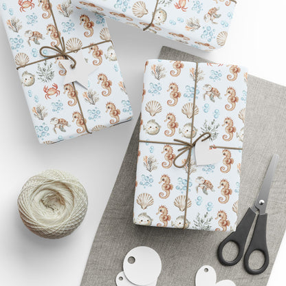 Ocean - Themed Wrapping Paper