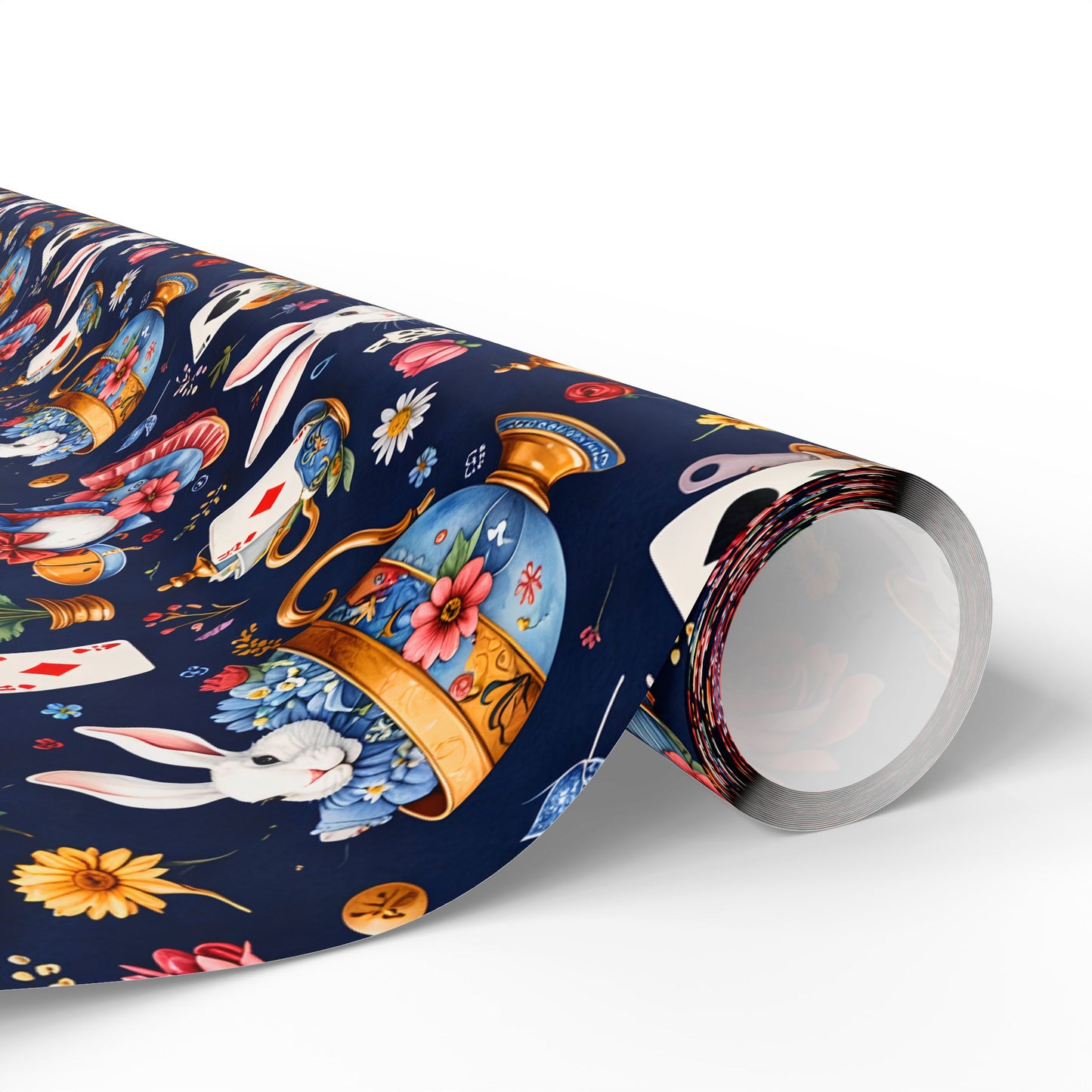 Elegant Wonderland Wrapping Paper - Ideal for Your Tea Party Presents