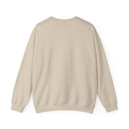 Crewneck Sweatshirt - 'Go Away' Stencil Graphic Cozy Pullover