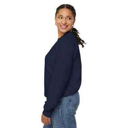 Crewneck Sweatshirt — "Go Away Please" Minimalist Graphic