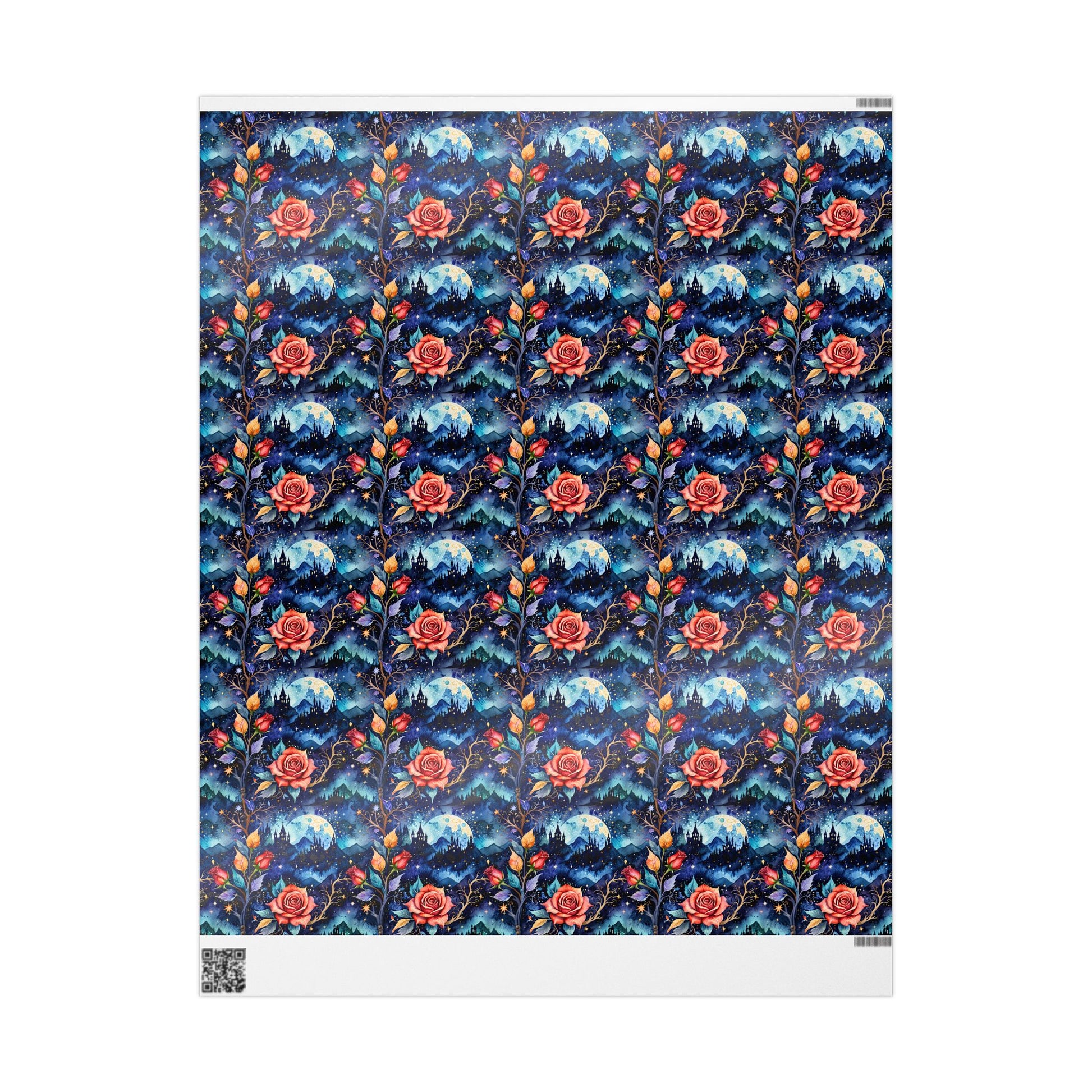 Floral Fantasy Wrapping Paper - Elegant Gift Wrap