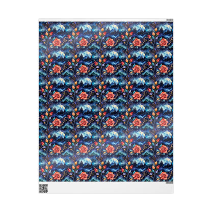 Floral Fantasy Wrapping Paper - Elegant Gift Wrap