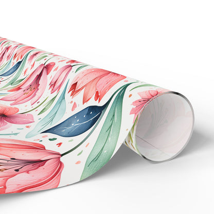 Blush Blooms – Watercolor Floral Wrap
