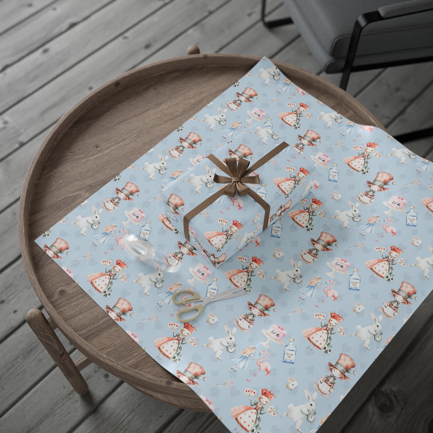Alice in Wonderland Gift Wrap