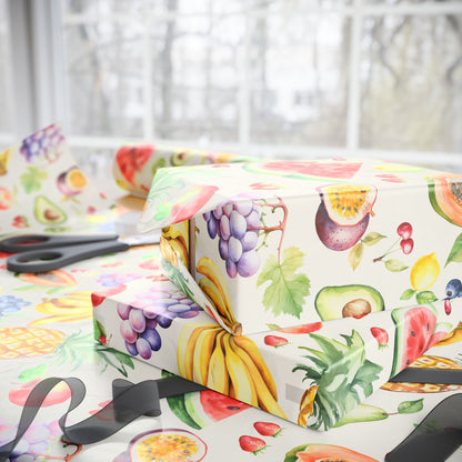 Vibrant Vegetable Wrapping Paper