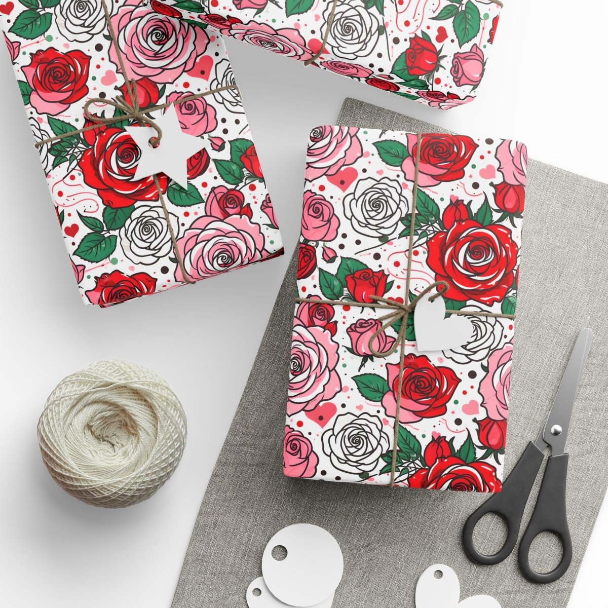 Romantic Floral Wrapping Paper