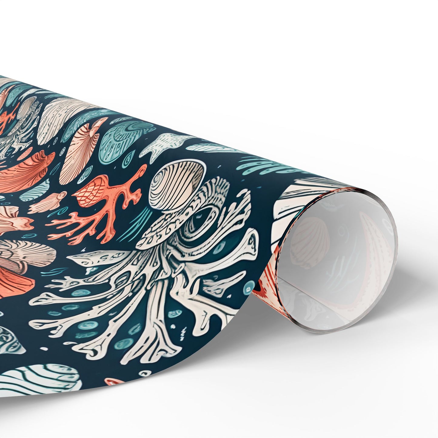 Beach and Ocean Seashells Gift Wrapping Papers