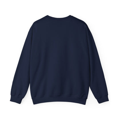 Crewneck Sweatshirt - 'Go Away' Stencil Graphic Cozy Pullover