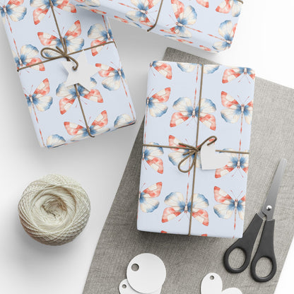 4th of July Firefly Wrapping Paper