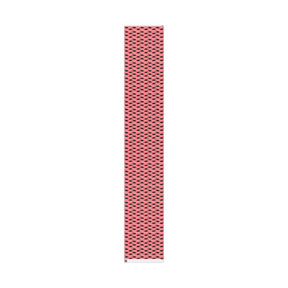 Pink Cat Wrapping Paper – Playful Black Kitty Design for Every Occasion