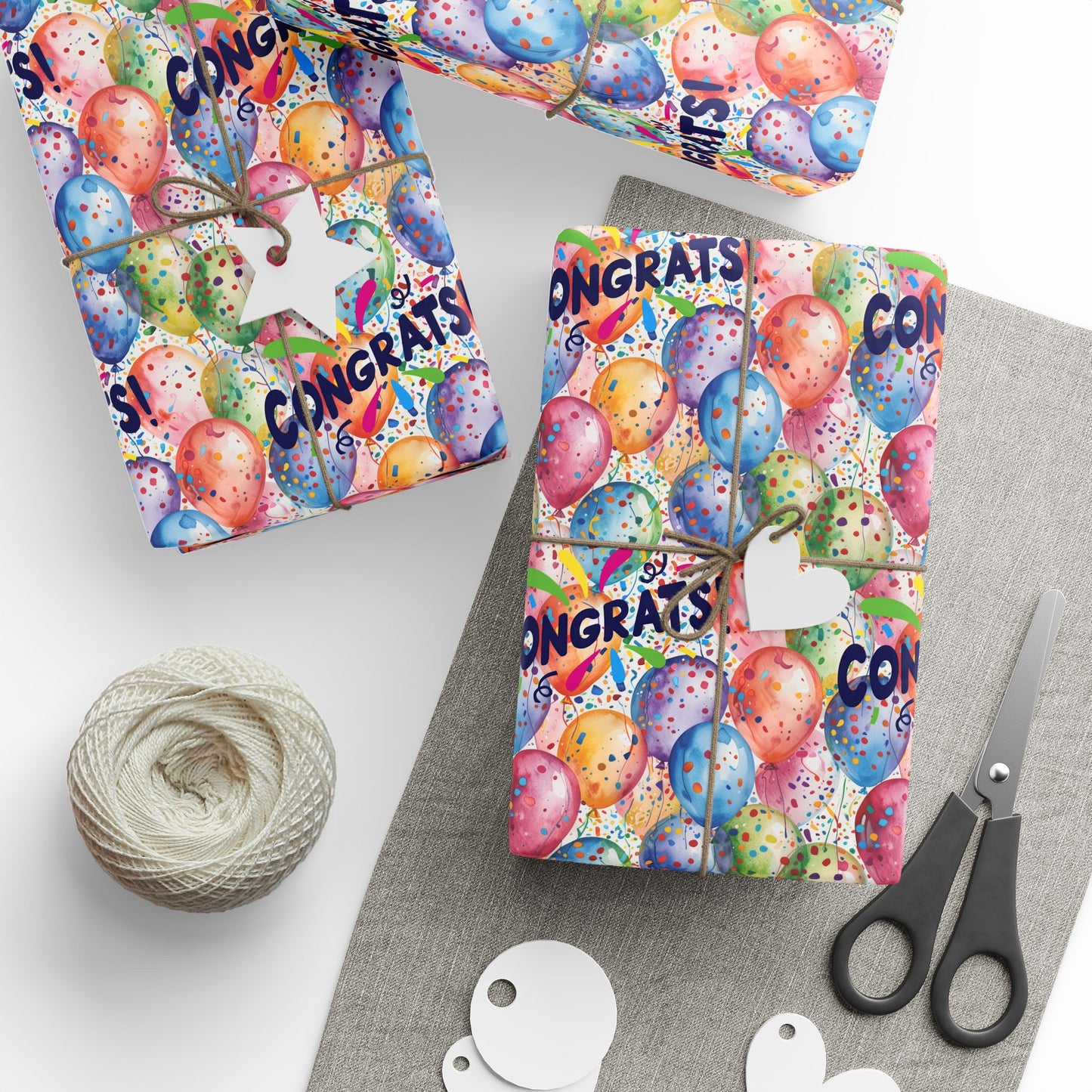 Colorful Celebration Wrapping Paper