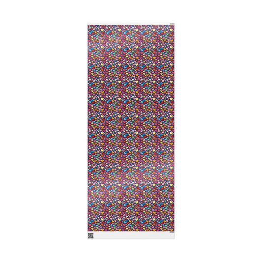 Colorful Heart Wrapping Paper