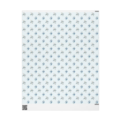 Narwhal Nuzzles – Arctic Cuteness Wrapping Paper