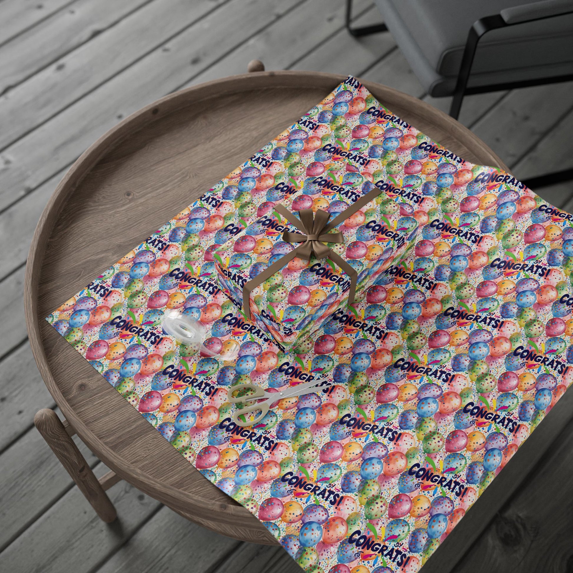Colorful Celebration Wrapping Paper