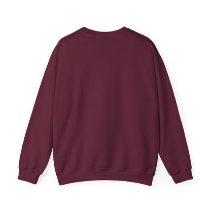 Crewneck Sweatshirt - 'Go Away' Stencil Graphic Cozy Pullover