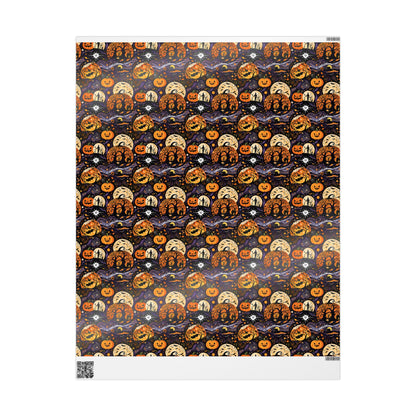 Spooky Halloween Gift Wrap for a Boo - tiful Surprise