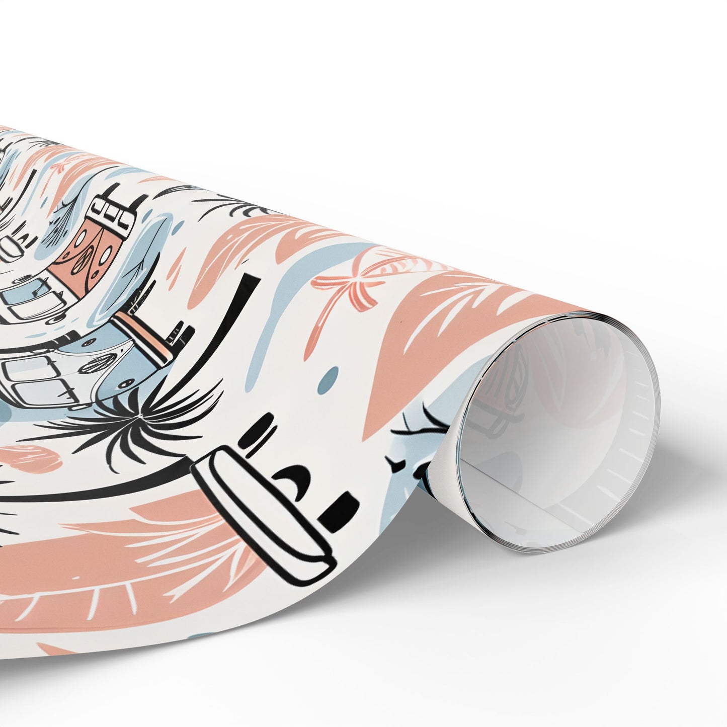 Surfboard Beach Wrapping Papers, Beach and Sea Vibes