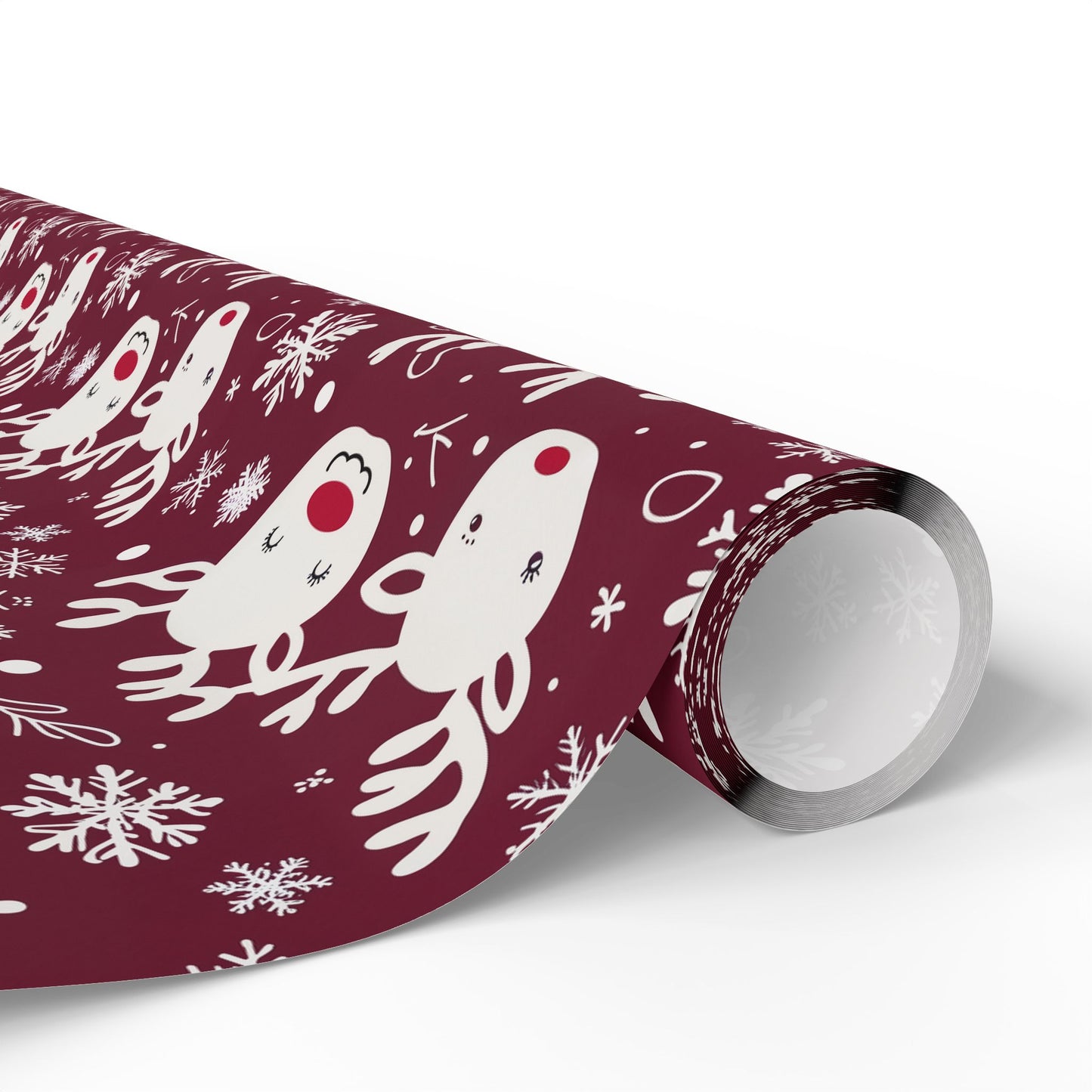 Sleigh All Day – Sassy Reindeer Wrapping Paper