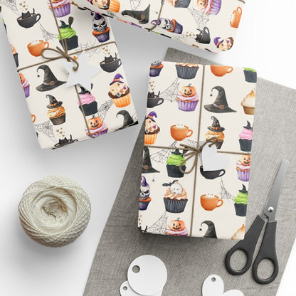 Creepin’ It Sweet – Halloween Cupcake Wrapping Paper