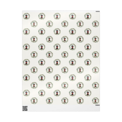 Howl - iday Hound & Holly – Dachshund Christmas Wrapping Paper