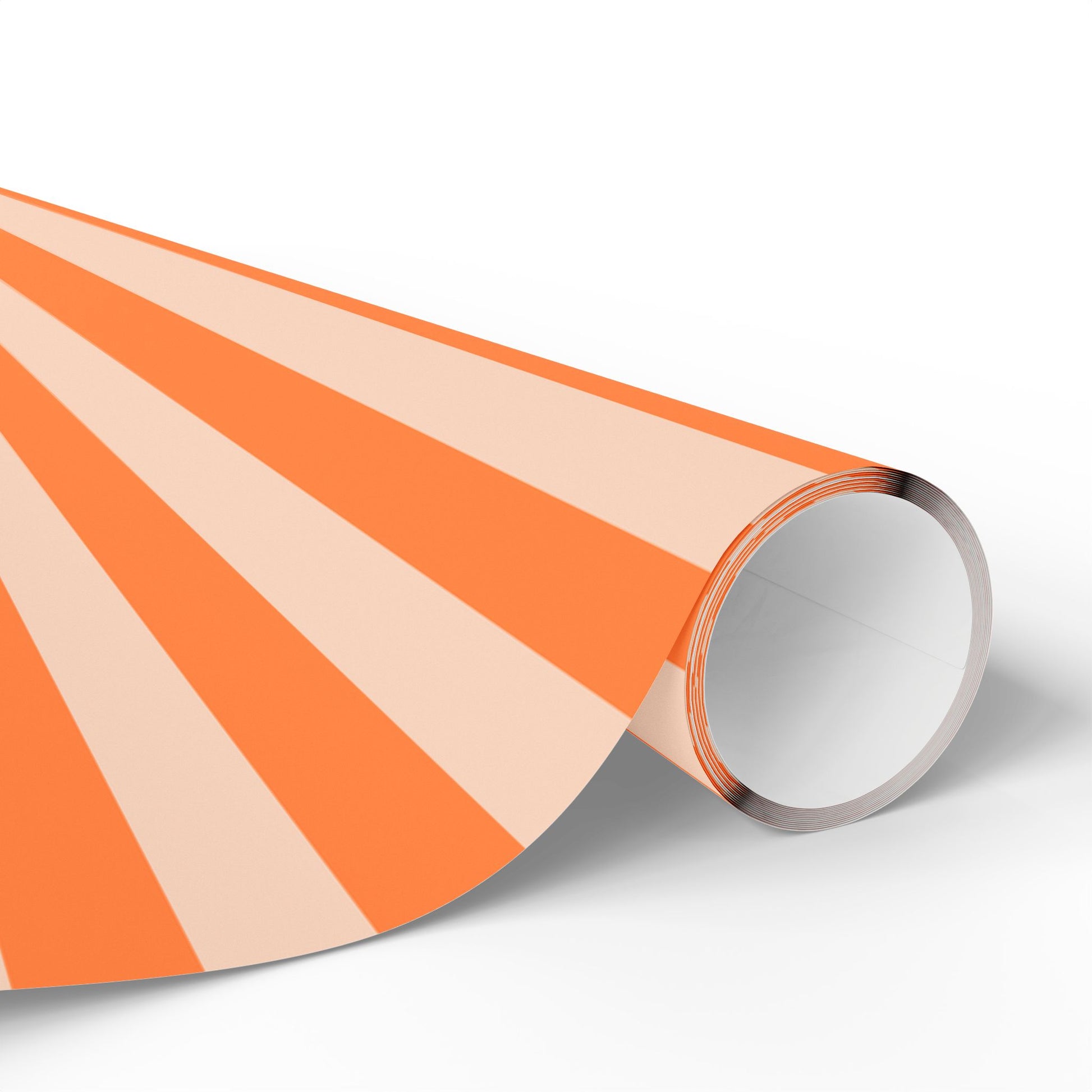 Chic Orange Stripes – Modern Wrap