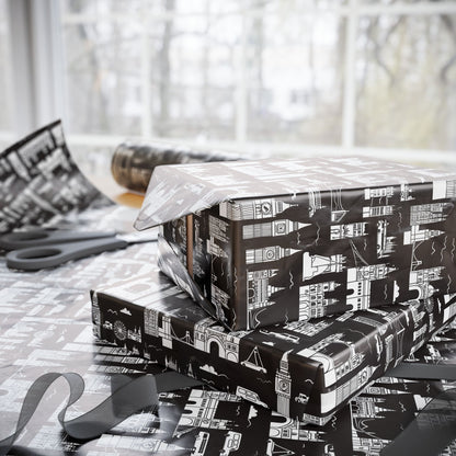 Wrapping Papers - Stylish Abstract Cityscape Design