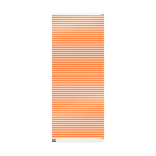 Chic Orange Stripes – Modern Wrap